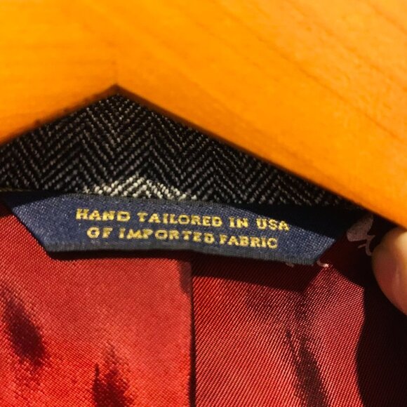 Brooke Brothers Golden Fleece Wool Sports Coat Blazer US 43 R - Picture 13 of 14